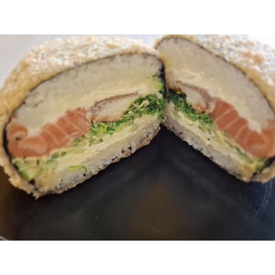 Суші-бургер Лосось Вугор